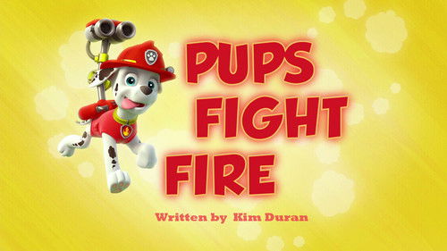 Pups Fight Fire