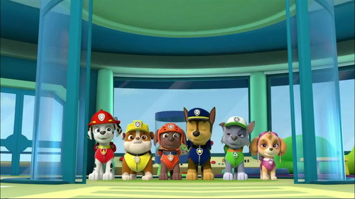 Pups Save a Train